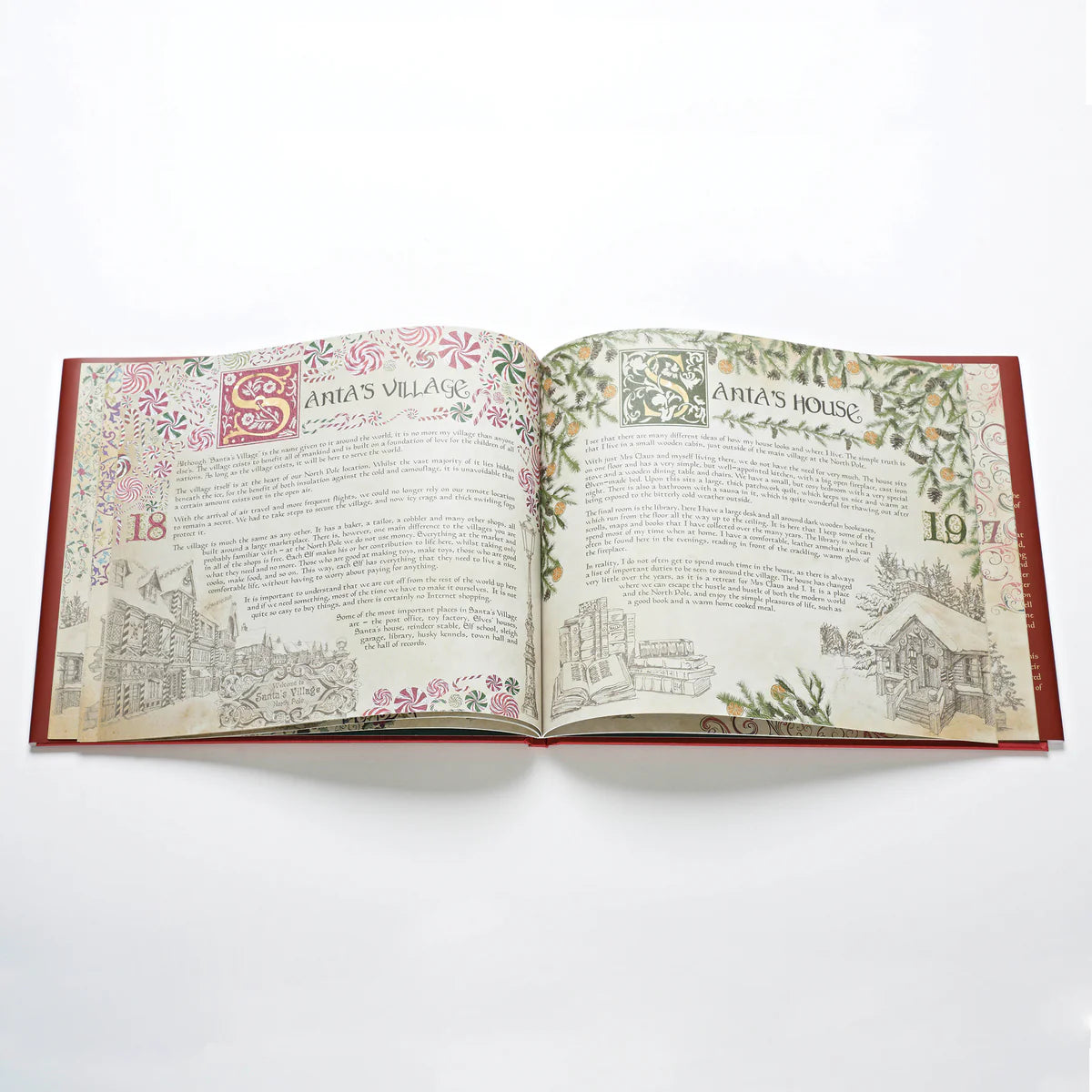 Santa Claus: The Book of Secrets – Illustrated Hardcover