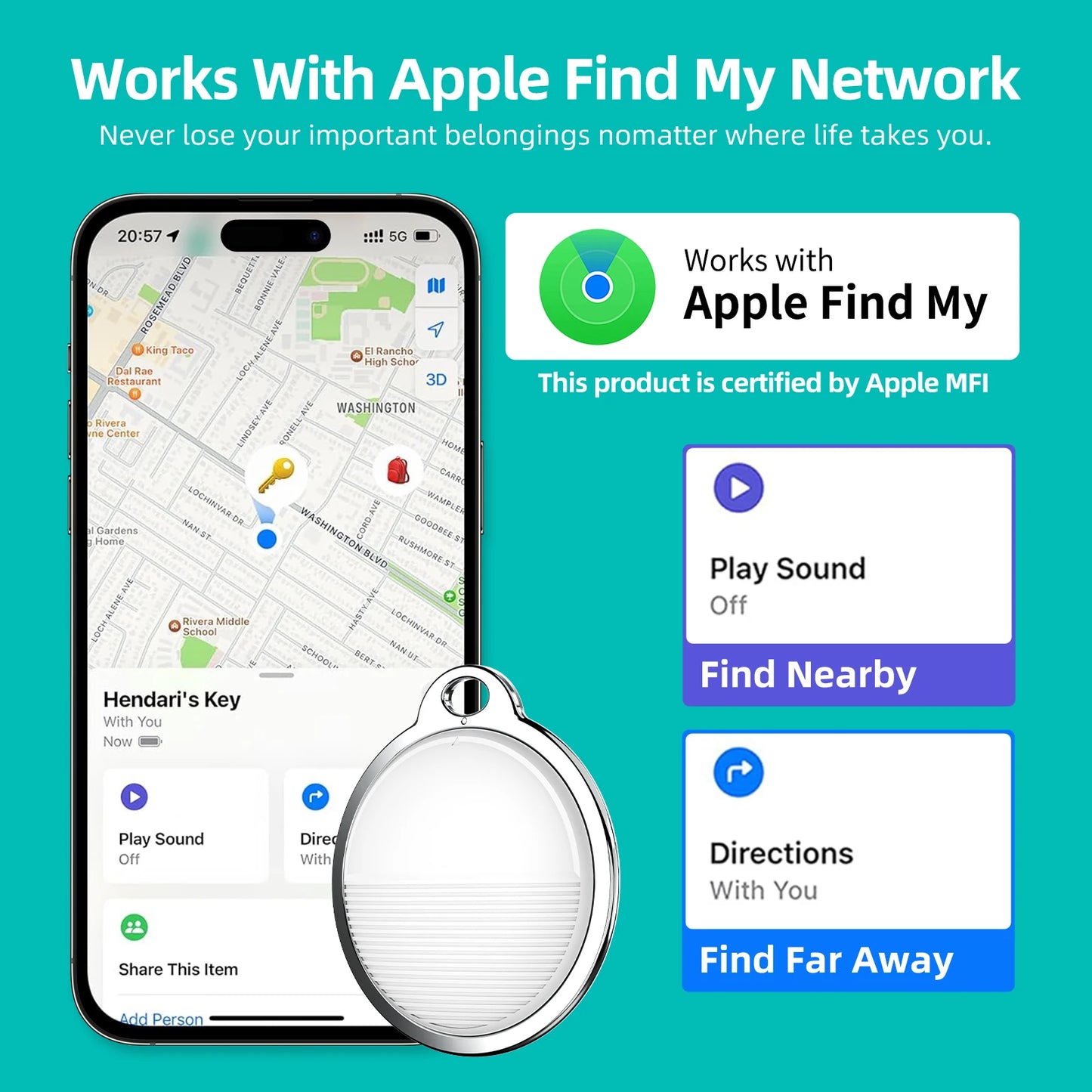 Air Tag Tracker For Apple iOS