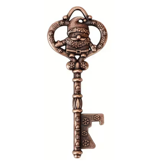 Set of 5 Magic Santa Skeleton Keys for Santa Visits or Santa Evidence