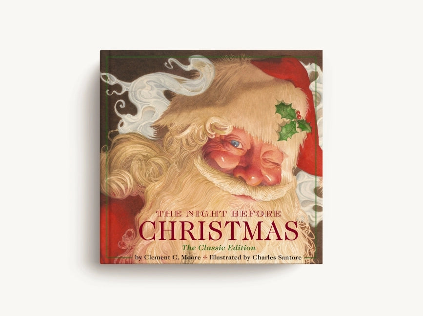 The Night Before Christmas Book and Bell for Santa Visits