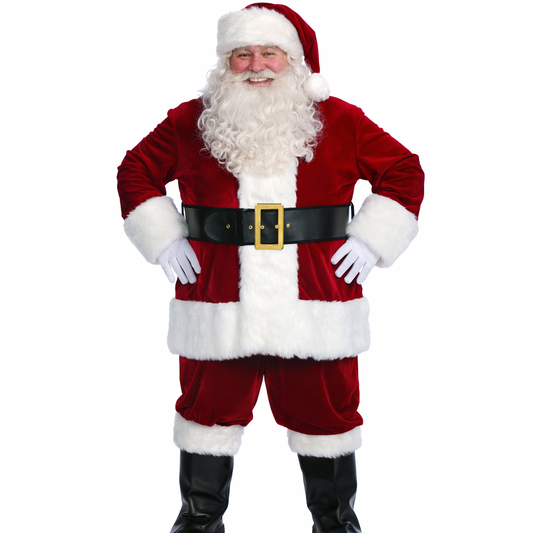 Velveteen Deep Red Santa Suit - XXL - Better